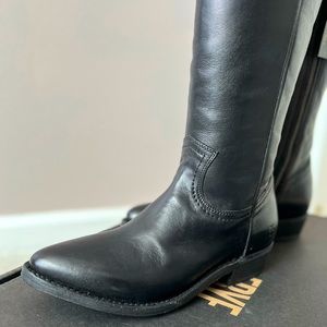 Frye Billy Zip Tall, Wide Calf